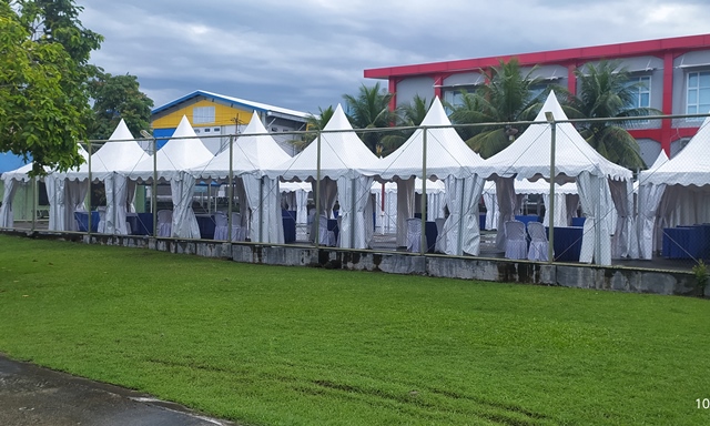 Sewa peralatan — tenda sarnafil